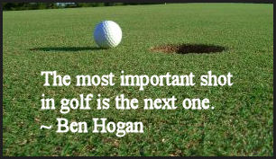 golf saying golf saying
