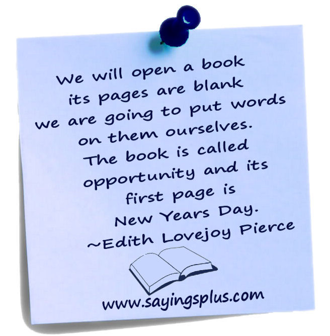 inspirational new years quote image