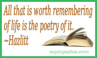 Poetry Quotes Poetry Quotes