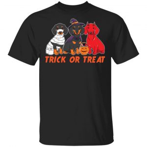 Halloween Dachshund Trick or Treat Unisex T-Shirt