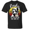 Rockin' The Dog Mom and Aunt Life Pitbull Unisex T-Shirt