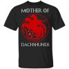 Mother of Dachshunds Red Unisex T-Shirt
