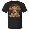 Funny Dabbing Badass Yorkie Dad Unisex T-Shirt