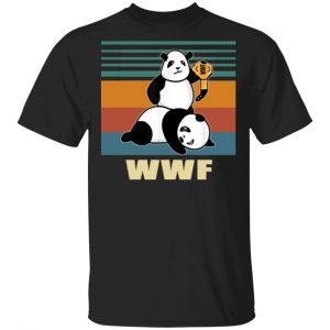 MMA Wrestling Fight Panda Retro Vintage Unisex T-Shirt