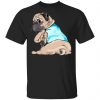 I Love Dad Tattoo Pug Unisex T-Shirt