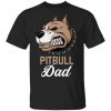 Cool Pitbull Dad Unisex T-Shirt