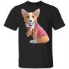 I Love Mom Tattoo Corgi Unisex T-Shirt