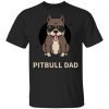 Cute Pitbull Dad Unisex T-Shirt