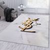 Yves Saint Laurent V7 Fashion Brand Living Room Rug Family Gift US Decor