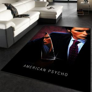 American Psycho Rug Movie Rug Christmas Gift US Decor