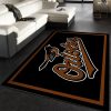 Baltimore Orioles Imperila Spirit Rug Area Rug, Living room and bedroom Rug, US Gift Decor