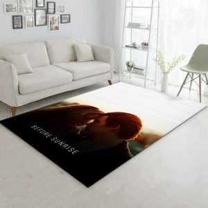Before Sunrise Rug Art Painting Movie Rugs US Gift Decor