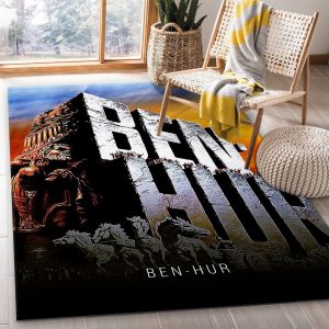 Ben Hur Area Rug Art Painting Movie Rugs Family Gift US Decor