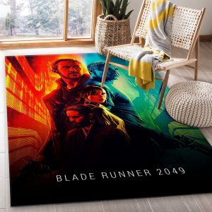 Blade Runner 2049 Rug Art Painting Movie Rugs Christmas Gift US Decor