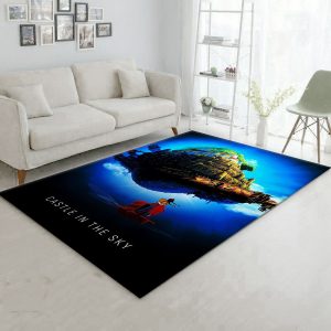 Castle In The Sky Area Rug Movie Rug US Gift Decor