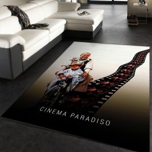 Cinema Paradiso Area Rug Movie Rug Family Gift US Decor