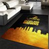 Cleveland Browns Skyline NFL Area Rug, Bedroom, US Gift Decor