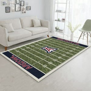 College Arizona NFL Team Logo Area Rug, Living Room Rug, US Gift Decor