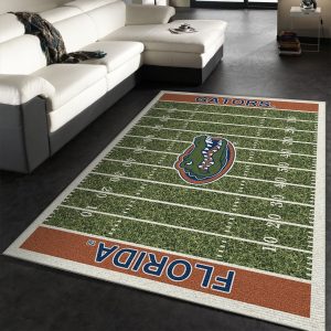 College Florida NFL Team Logo Area Rug, Bedroom Rug, Christmas Gift US Decor