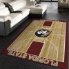 College Home Court Florida State Basketball Team Logo Area Rug, Kitchen Rug, US Gift Decor