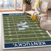 College Kentucky NFL Team Logo Area Rug, Kitchen Rug, Family Gift US Decor
