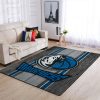 Dallas Mavericks Nba Team Logo Wooden Style Nice Gift Home Decor Rectangle Area Rug