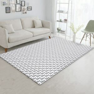 Dior Area Rug For Christmas Fashion Brand Rug Bedroom Rug US Gift Decor