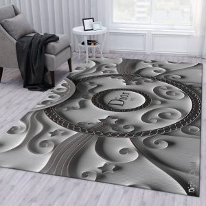 Dior Area Rug For Christmas Fashion Brand Rug Living Room Rug Christmas Gift US Decor