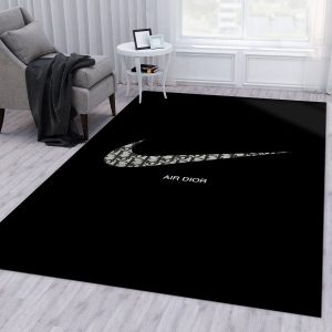 Dior Area Rug For Christmas Fashion Brand Rug Living Room Rug US Gift Decor
