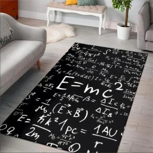 Educational Physics Formula Area Rug Rugs For Living Room Rug Home Decor