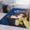 Enchanted Rose Area Rug For Christmas Bedroom Rug Floor Decor Home Decor