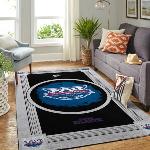 Florida Atlantic Owls Ncaa Team Logo Nice Gift Home Decor Rectangle Area Rug