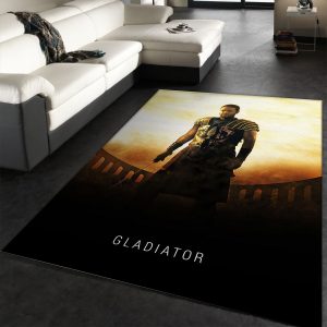 Gladiator 2000 Area Rug Art Painting Movie Rugs Floor Decor Home Decor