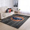 Houston Astros Mlb Team Logo Grey Wooden Style Style Nice Gift Home Decor Rectangle Area Rug