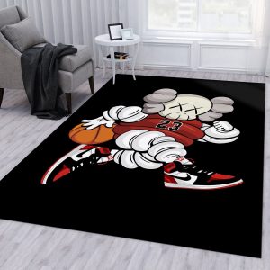 Just Skate It Sneakers Area Rug For Christmas Bedroom Rug Family Gift US Decor