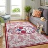 Los Angeles Angels Mlb Team Logo Skull Style Nice Gift Home Decor Rectangle Area Rug