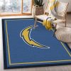 Los Angeles Chargers Imperial Spirit Rug NFL Area Rug, Bedroom, Family Gift US Decor