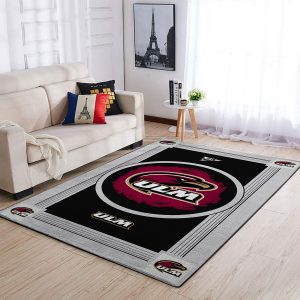 Louisiana Monroe Warhawks Ncaa Team Logo Nice Gift Home Decor Rectangle Area Rug