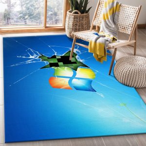 Minecraft Ft Window Gaming Area Rug Bedroom Rug Christmas Gift US Decor