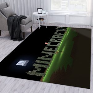 Minecraft Ver3 Area Rug Bedroom Rug Christmas Gift US Decor
