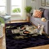 Minnesota Vikings Nfl Team Logo Skull Style Nice Gift Home Decor Rectangle Area Rug
