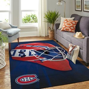 Montr Al Canadiens Nhl Team Logo Style Nice Gift Home Decor Rectangle Area Rug