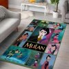 Mulan Disney Living Room Area Rug,  Kitchen Rug,  US Gift Decor
