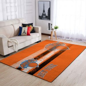 New York Knicks Nba Team Logo Nice Gift Home Decor Rectangle Area Rug