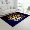 Nfl Blue And Gold NFL Area Rug Carpet, Living room and bedroom Rug, Home US Decor