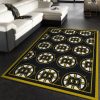 Nhl Repeat Boston Bruins Area Rug Carpet, Kitchen Rug, Home US Decor