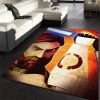 Obi Wan Star War Character Rug, Bedroom Rug, Floor Decor Home Decor