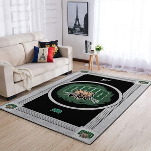 Ohio Bobcats Ncaa Team Logo Nice Gift Home Decor Rectangle Area Rug