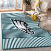 Philadelphia Eagles Imperial Champion Rug NFL Area Rug For Christmas, Living room and bedroom Rug, Christmas Gift US Decor