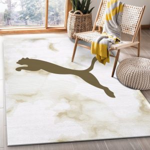 Puma Rectangle Rug Fashion Brand Rug Christmas Gift US Decor